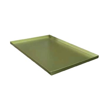 Taca wystawowa aluminiowa SZAMPAŃSKA 60x40x1cm , 4-ranty